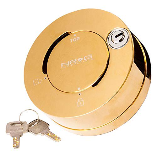 NRG Innovations SRK-101CG Chrome Gold Dip Quick Lock