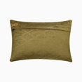 thumbnail image 3 of The HomeCentric Designer Sage Green 12"x18" (30x45 cm) Rectangle Pillow Covers, Velvet Lattice & Beaded Lumbar Pillow Covers, Geometric Pattern Modern Style - Sage Lattice, 3 of 3