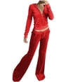thumbnail image 2 of DPTALR Ensemble Décontracté pour Femmes à Manches Longues, Chandail à Col Rond avec Poche + Pantalon, 2 of 6