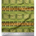 thumbnail image 1 of Soimoi polyester Crepe Fabric Geometric African Print Sewing Fabric Yard 42 Inch Wide, 1 of 3