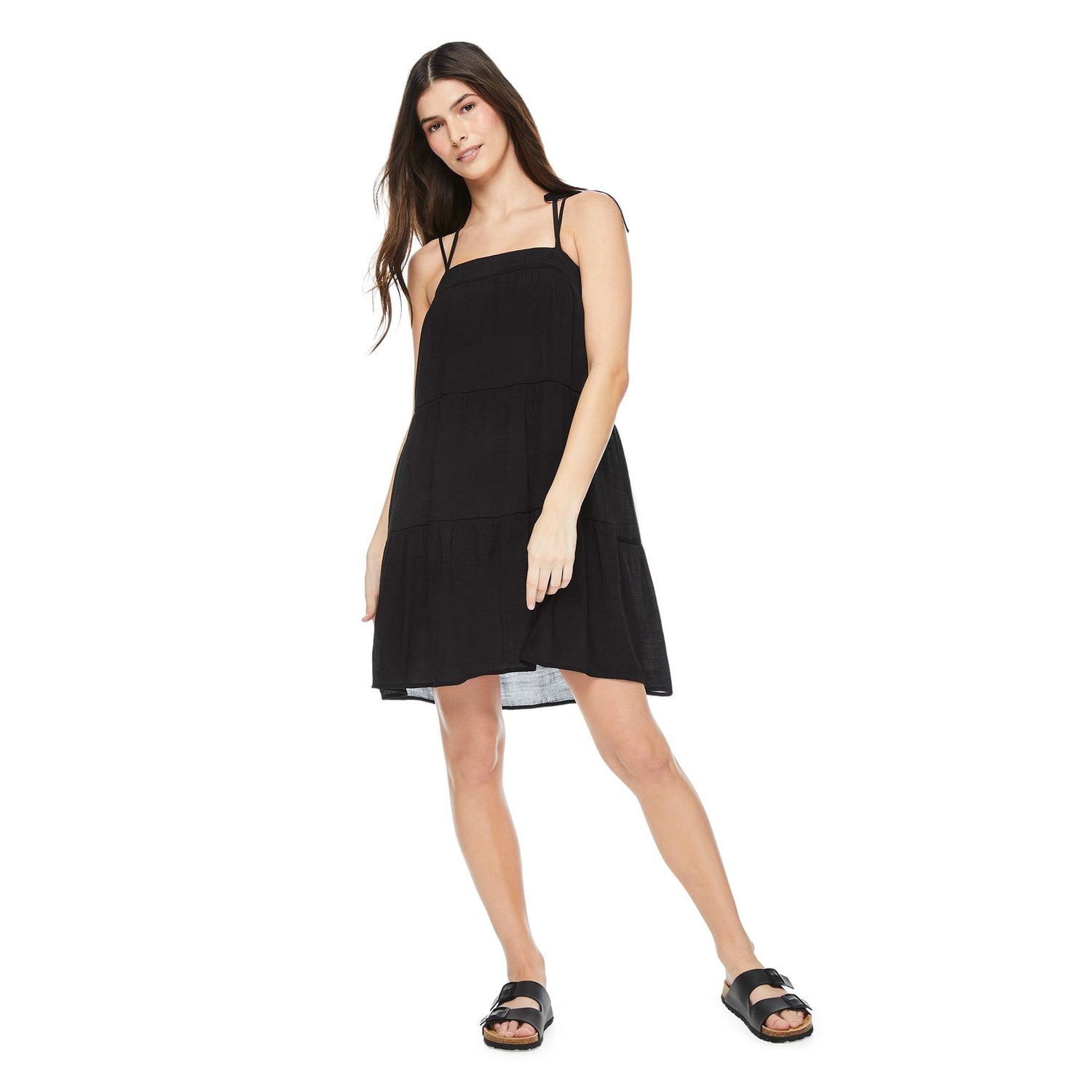 No Boundaries Women's Tiered Cover-Up