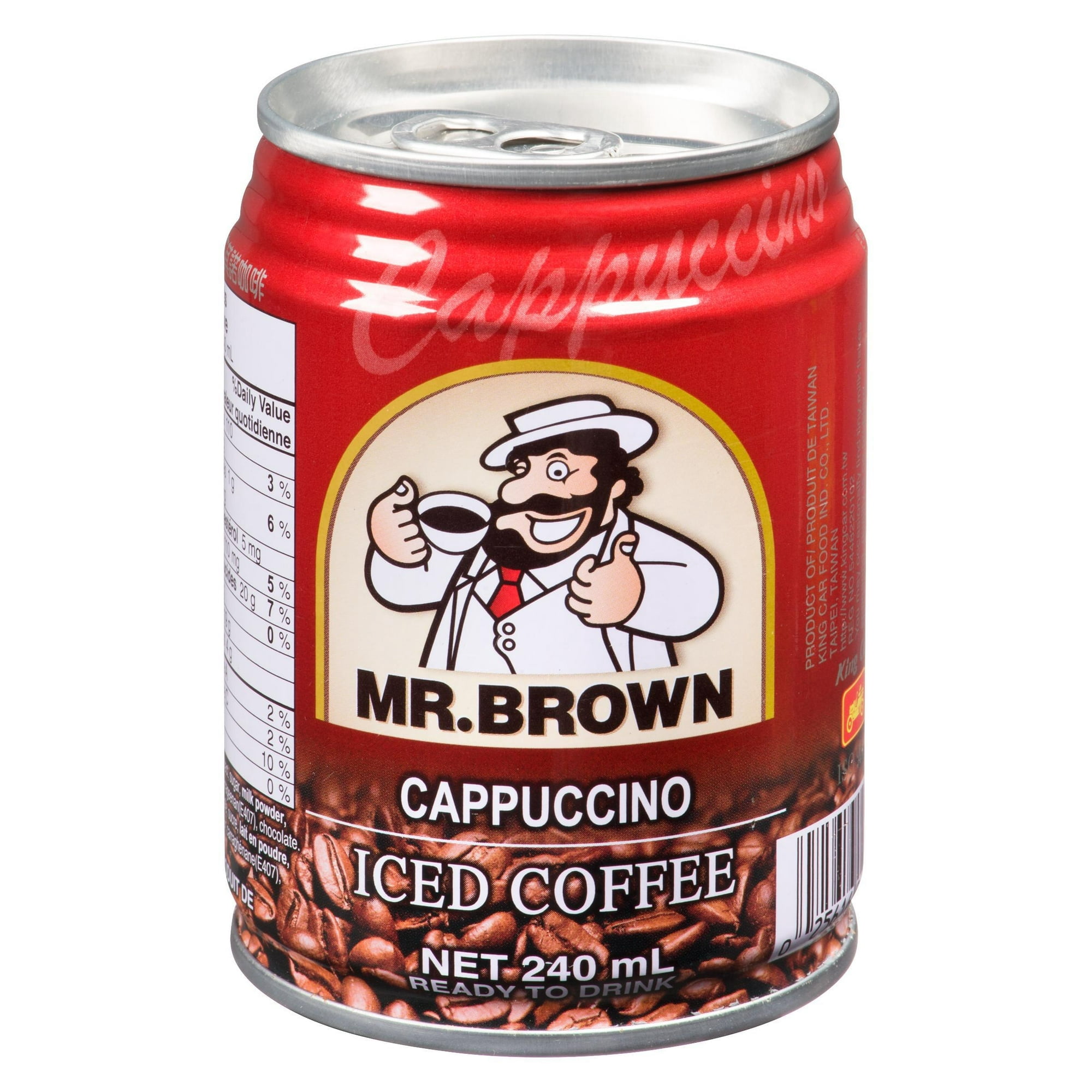 MR. BROWN CANNED CAPPUCCINO COFFEE