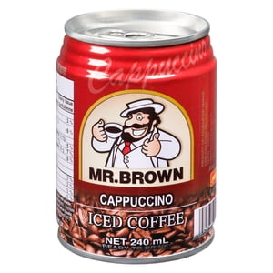 Monsieur le Président. Brown Café Cappuccino en conserve