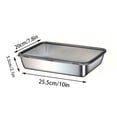 thumbnail image 2 of Stainless Steel Food Storage Containers With Secure Black Lids For Fresh Kitchen Organization And Meal Prep, 2 of 6