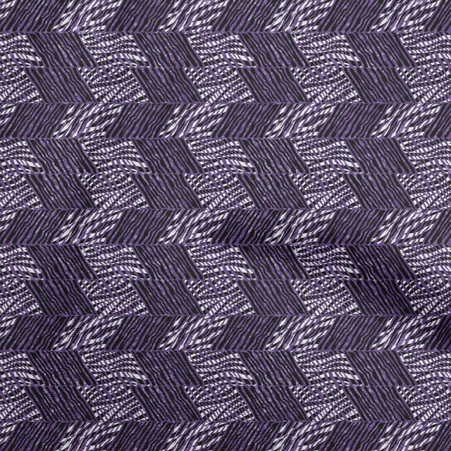 oneOone Cotton Poplin Violet Fabric Abstract Craft Projects Decor Fabric Printed By The Yard 56 Inch Wide