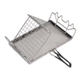 thumbnail image 5 of Grille-pain de Camping Portable, Grille-Pain Pliable en Acier Inoxydable 304 pour Cuisinière Extérieure pour la Randonnée, le Camping et les Pique-Niques (Design de Rangement Compact), 5 of 5
