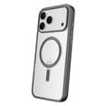 thumbnail image 1 of onn MagSafe Compatible Phone Case for iPhone 17 Pro Max - Metallic Grey/Clear, 1 of 8
