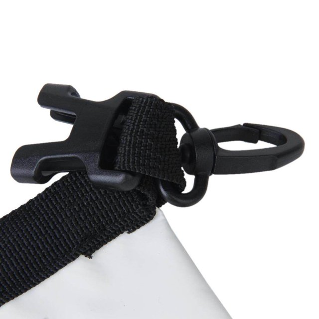 Baohd Sac Imperméable Sac Pochette Kayak Camping Rafting Flottant 2 L Blanc