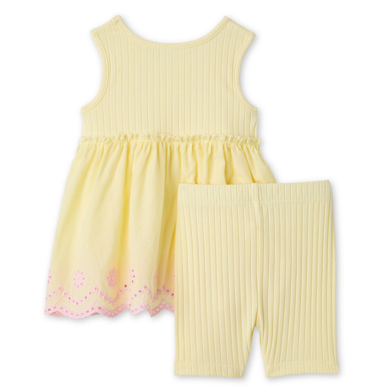 Ensemble 2 pièces avec short George pour bébés filles