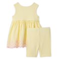 thumbnail image 2 of Ensemble 2 pièces avec short George pour bébés filles, 2 of 2