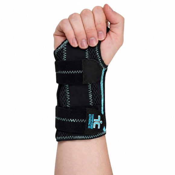 WRIST BRACE RIGHT, Double Stays, Adjustable, Small/Medium