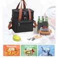 thumbnail image 3 of RKSTN lunch bag Insulating Lunch Bag With Waterproof Double Layer For Bento Milk Bottle And Meal Boxes Cooler Bag lunch bags for women, 3 of 5