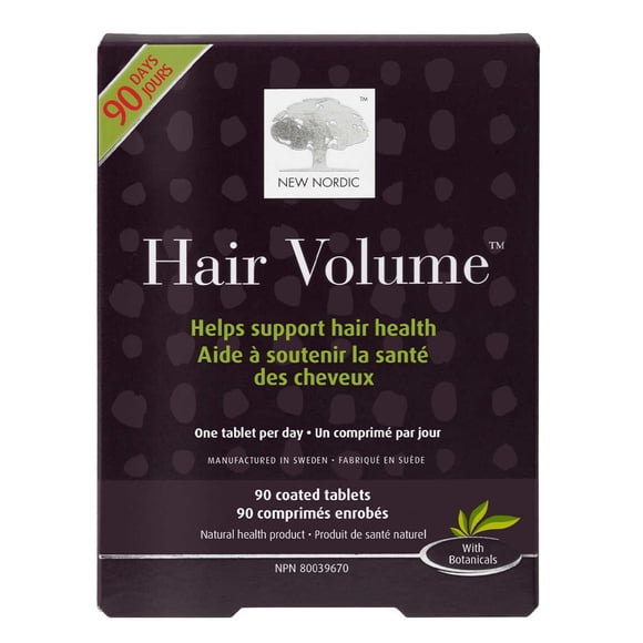 Nordic Volume Hair Boost, 90 Tablets
