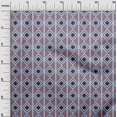 thumbnail image 3 of oneOone Rayon Wine Fabric Geometric Sewing Material Print Fabric By The Yard 56 Inch Wide, 3 of 5