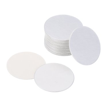 Unique Bargains Doublure de Bouchon en Papier D\'aluminium Résistante de 24 mm pour Tamper, Thermoscellage par Induction pour Bouteille en PE, Lot de 100