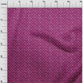 thumbnail image 3 of oneOone Viscose Chiffon Dark Magenta Fabric Colorful Dinosaur Cartoon Sewing Craft Projects Fabric Prints By Yard 42 Inch Wide, 3 of 5