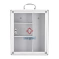 thumbnail image 1 of TISHITA First Aid Wall Cabinet Easy to Install Storage Case for Home Office Business L, 1 of 8