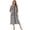 blackwhitegrid, variant on YOPTOP Women Zipper Robe 3/4 Sleeve House Dress Full Length Sleepwear Duster Housecoat With Pockets S-2Xl,M,blackwhitegrid