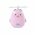 thumbnail image 1 of Agiferg Led Light Cartoon Beauty Mirror Mini USB Small Fan Creative New Gift Portable, 1 of 1