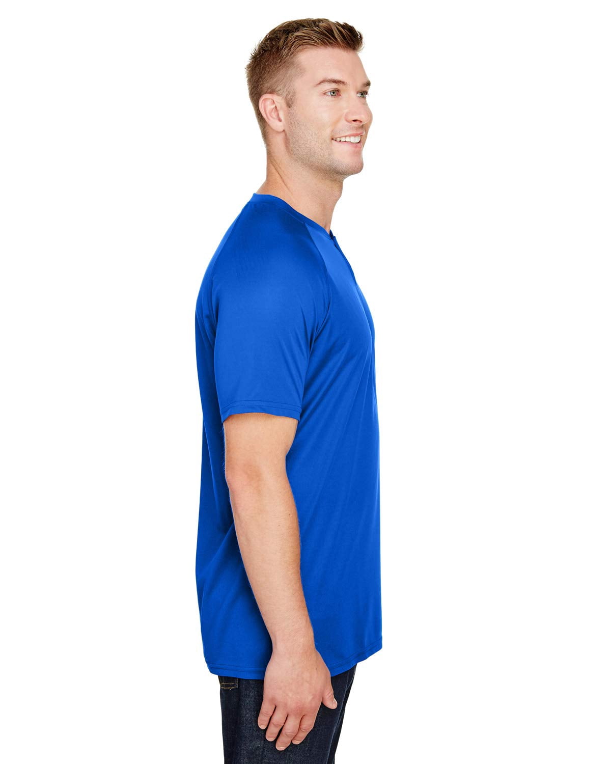 Augusta sportswear Men's Attain Wicking Two Button Baseball Jersey