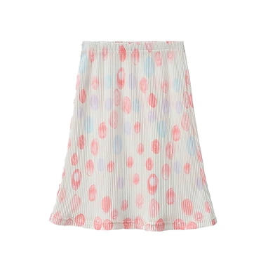 GDREDA Robe pour Filles 10-12 Jupes Jupes de Tennis pour Filles Jupe-Short Athlétique Danse Course École Sport Jupes avec Shorts Blanc, 6-7 Ans