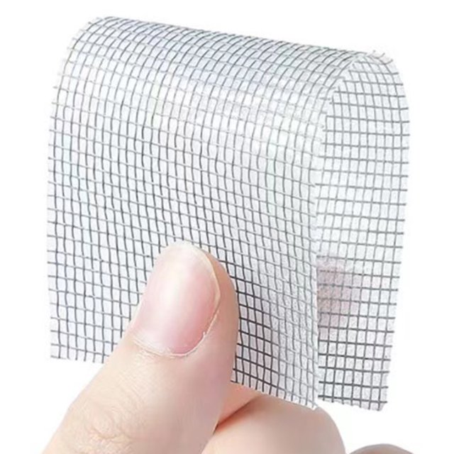 YAOMOBB Fiberglass Screen Repair Screen Repair Patch Kit 10Pcs Strong Adhesive Patches for Window Netting Convenient Home Use