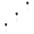 thumbnail image 2 of Transemion 1/2/3/5 Effective And Portable Fly Swatter For Outdoor Activities Iron Wire Is Sturdy And Durable black 3PCS, 2 of 6