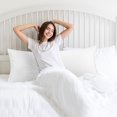 thumbnail image 3 of PiccoCasa 100% Cotton Body Pillowcases Soft Envelope Closure White 20"x54", 3 of 7