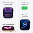 thumbnail image 3 of Apple Watch Series 11 GPS 46mm Jet Black Aluminium Case with Black Sport Band - M/L, 3 of 5