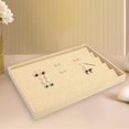 thumbnail image 3 of lionlar Stackable Jewelry Tray Burlap Inserts Trays Organizer Box Display Holder Jewelry Earrings Tray, 3 of 7