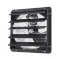 thumbnail image 1 of KFFKFF 20 inch Shutter Exhaust Fan, Wall Mounted Attic Vent Fan with Smart Programming Variable Speed Temperature Control, 4800 CFM,EC Motor,Timer, Black, 1 of 8
