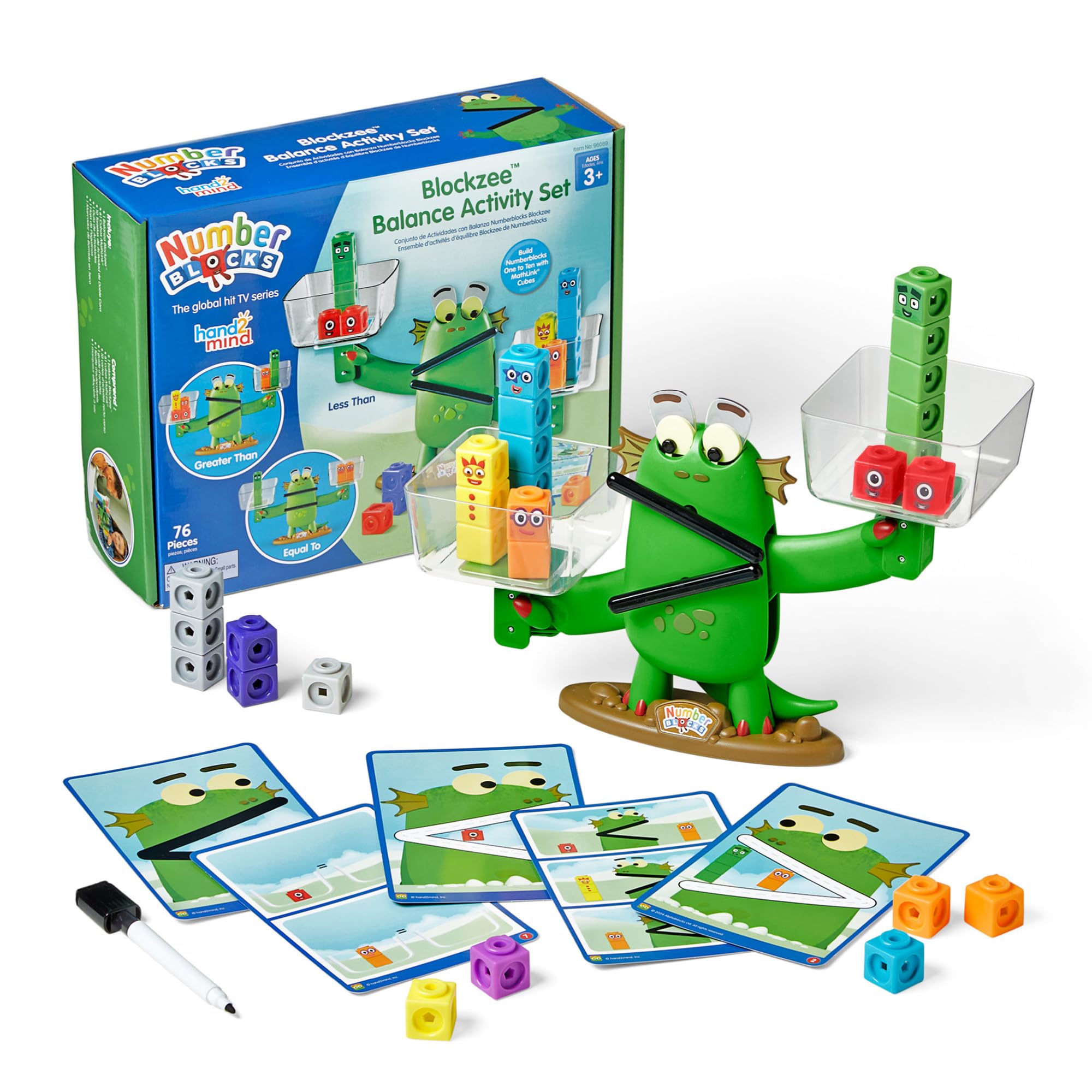 Activity Set hand2mind Numberblocks Blockzee w/ 61 Cubes - Walmart.ca