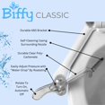 thumbnail image 4 of Biffy Bidet Universal: 8-STREAM NOZZLE SPRAY, Good Water Volume, Gentle, Highly Adjustable, Multi-Level Spray with Large Coverage Area, Wide Range of Controllable Positions and Water Pressure, 4 of 4