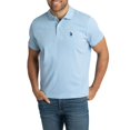 thumbnail image 1 of U.S. Polo Assn. Men's Solid Interlock Short Sleeve Polo, 1 of 3