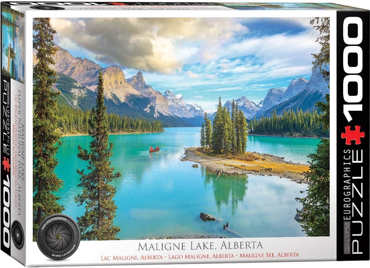 Casse-tête de 1000 pièces du lac Maligne