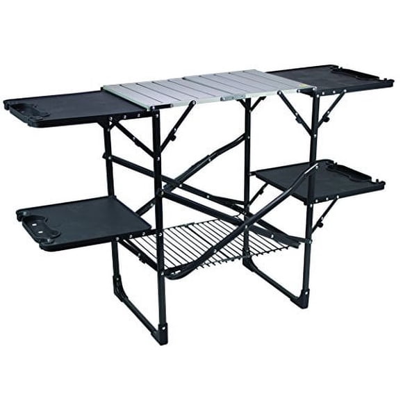GCI Outdoor Station de Cuisson Pliable Mince Portable Table Pliante d'Extérieur