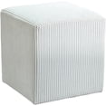 thumbnail image 3 of Meridian Furniture Ottomane/tabouret Crème Roy, 3 of 8