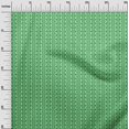 thumbnail image 3 of oneOone Viscose Chiffon Green Fabric Asian Block Sewing Material Print Fabric By The Yard 42 Inch Wide, 3 of 4