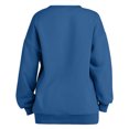 thumbnail image 3 of Jamicy Chandails pour Femmes 2025 Nouvelle Mode Molleton Surdimensionné Col Rond Chandails à Capuchon Décontractés Confortables 2025 Mode d'Automne Chandail de Base, 3 of 4