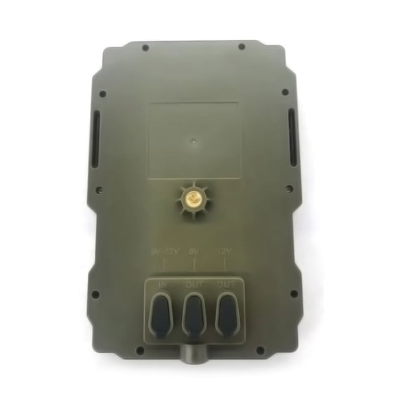 Riwcyla Ensemble de Panneau Solaire pour Caméra de Jeu de Sentier 3000mAh 6V-12V Rechargeable Solaire pour Caméra
