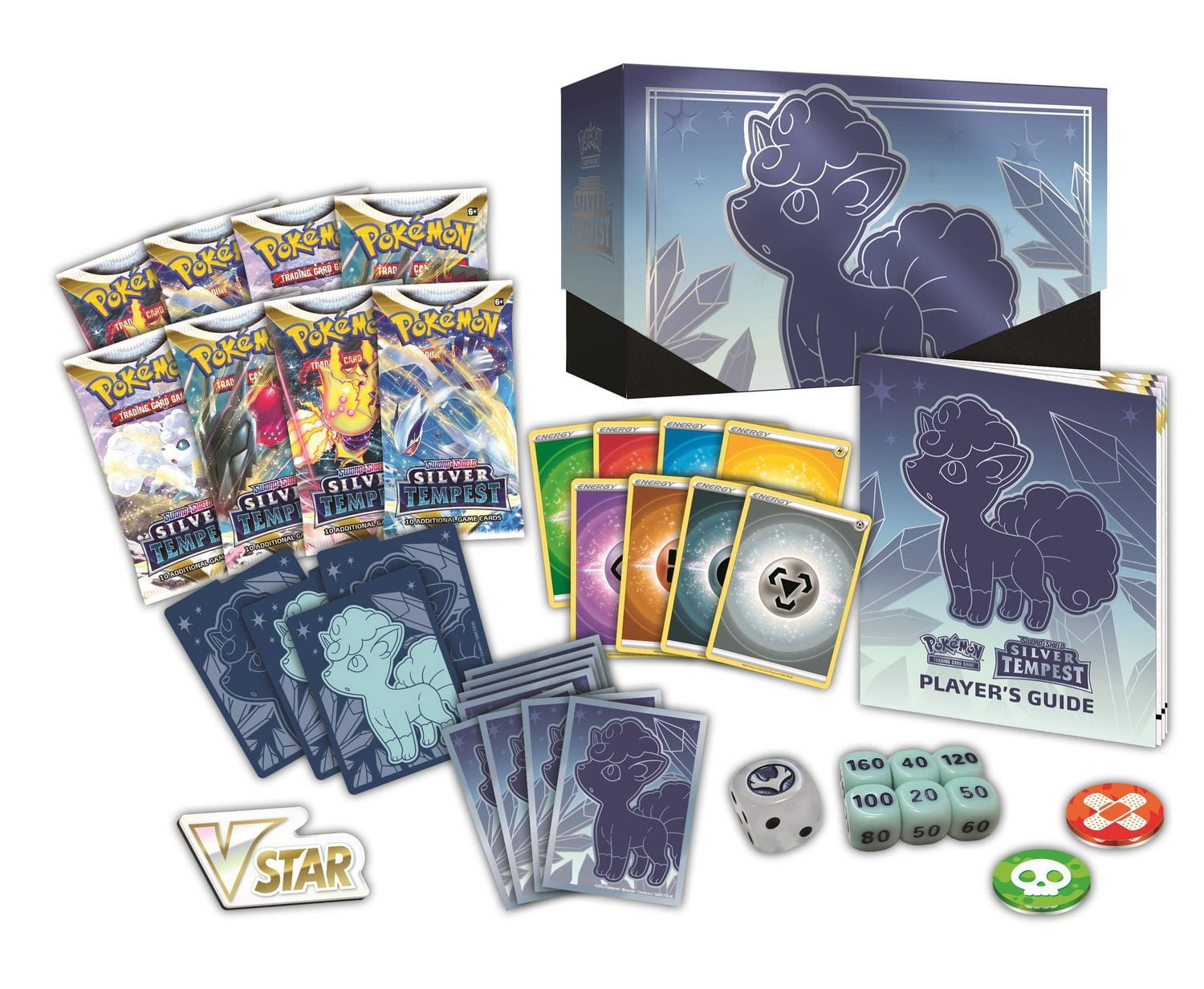 Pokemon TCG: Sword & Shield - Silver Tempest Elite Trainer Box