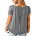 thumbnail image 3 of Hauts Blouse Amples d'Été pour Femmes Grande Taille, 3 of 6