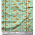 thumbnail image 1 of Soimoi Rayon Fabric Giraffe Kids Print Fabric by The Yard 56 Inch Wide, 1 of 3