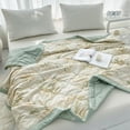 thumbnail image 4 of Bdday Thin Blankets for Summer Summer Quilt Washed Cotton Summer Cool Quilt Conditioning Printed Summer Quilt Student Dormitory Quilt Core Activity Gift Quilt Warm Blanket, 4 of 8