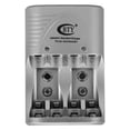 thumbnail image 1 of FRCOLOR AA AAA 9V Standard Battery Charger,3.94"X2.56"X1.57", 1 of 5