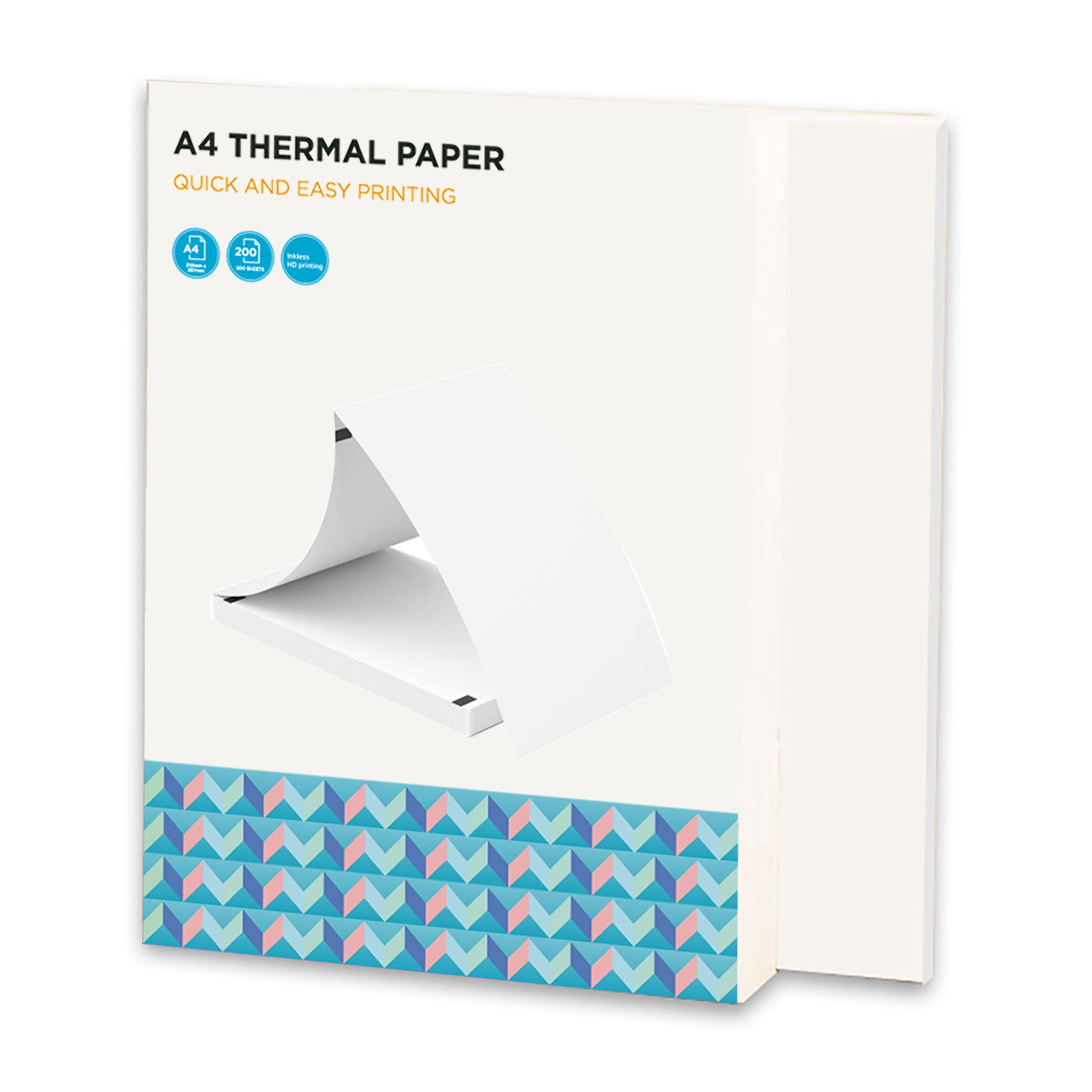 Bisofice A4 folding thermal printing paper,Office Size- 216x279mm(8.5x11inch) Size Fan And Oil-proof Document Thermal Paper Printer Bpf-free Sheet Letter Paper Oil Proof Thermal Paper - And Use