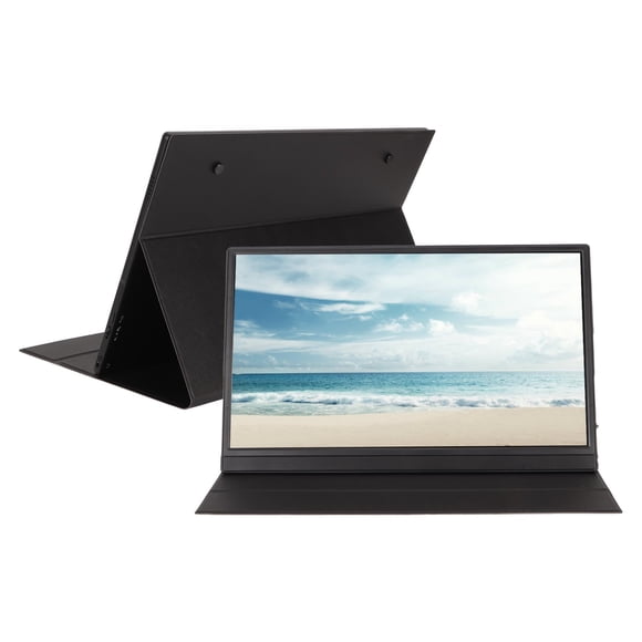 15.6" Portable Monitor,1080P Laptop Screen Extender FHD IPS HDR Display Travel Gaming Monitor USB C Second Monitor for Series X S, Phones, Laptops, , Switch
