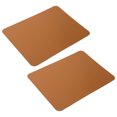 thumbnail image 3 of 2x Mouse Pad Minimalist, Double Sided Mouse Pad PVC Leather PVC Leather  Texture, Portable Desk Mat 27 X 21cm for, 3 of 8