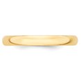 thumbnail image 2 of Bague Demi-Ronde Légère en Or Jaune 14K 3 mm Taille 11,5, 2 of 3