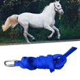 thumbnail image 4 of Practical Horse Rope Equestrian Rein Halters Heavy Duty for Livestock Webbing 15mm Wide Accessories Double Layers Snap blue, 4 of 7